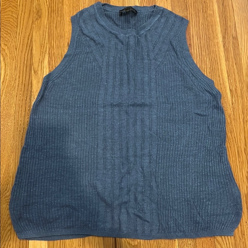Banana Republic Light Blue Knit Top